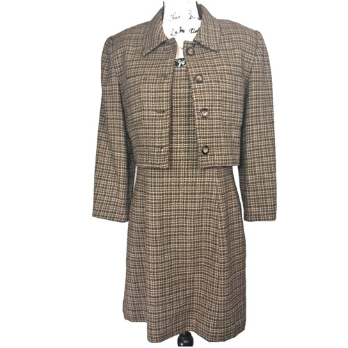 Vtg oleg cassini wool plaid - cassini, 2
