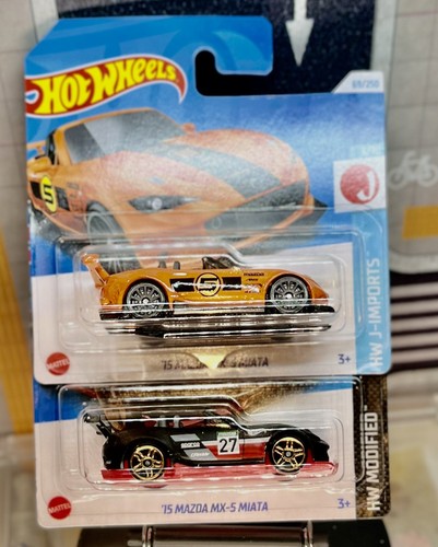 Hot wheels pack 15 mazda - wheels, 2