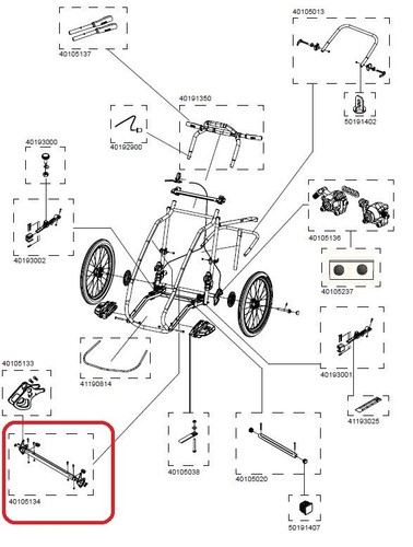 Thule axle mount - , disc