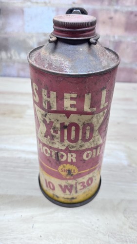 Shell 100 10w30 oil - x-100,