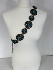 Vintage Concho Metal Chain Low