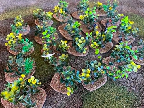 Jungle terrain bases - bases,