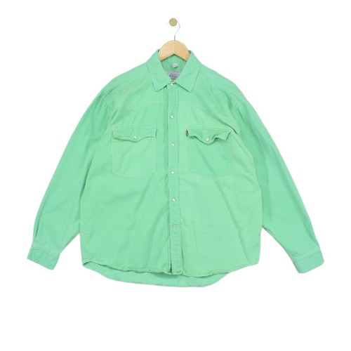 Vintage levis denim shirt - denim, mens