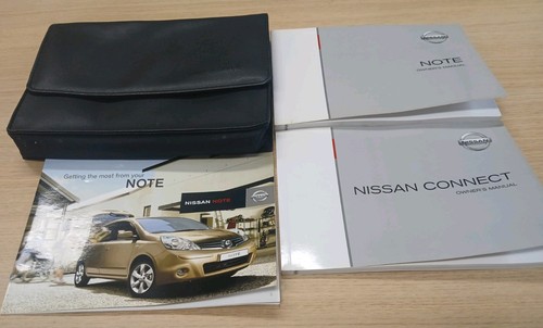 Nissan note owners manual - note,