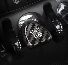 Start Stop Button Carbon Fibre