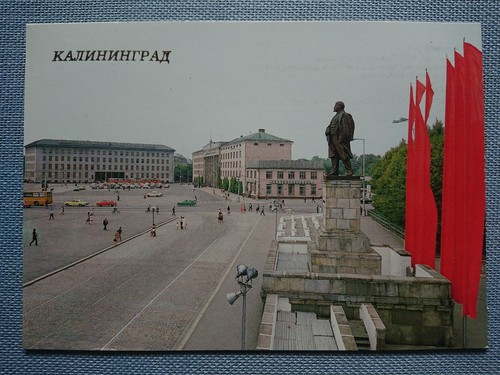 Old postcard kaliningrad - postcard,