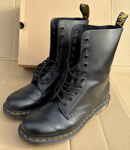 Martens mens black boots - dr,