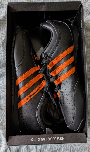 Black orange trainers - y-3,