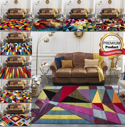 Multi coloured rugs luxury - rugs,