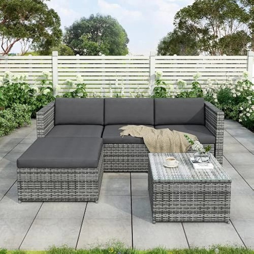 Seater rattan garden - 4,