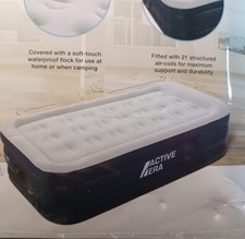 Self Inflating Single Guest bed / Camp ACTIVE ERA Rapid, fully supportive, flock