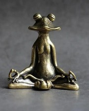 Solid Copper Zen Frog Incense
