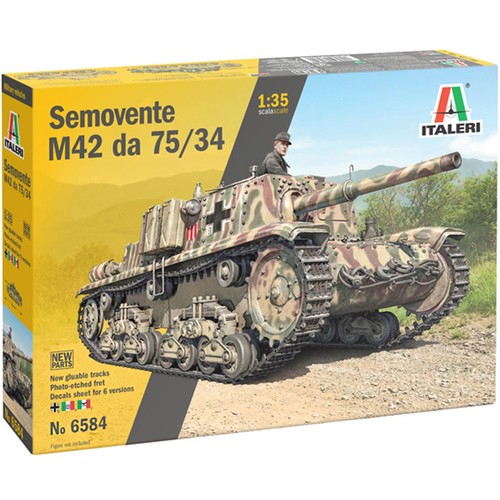 Italeri semovente m42 34 - italeri, 75/34