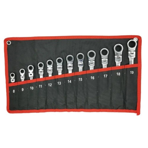 Flex head ratchet wrench set - ratchet,
