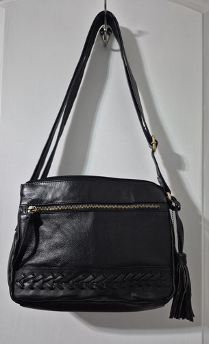 Euc genuine leather - genuine, crossbody