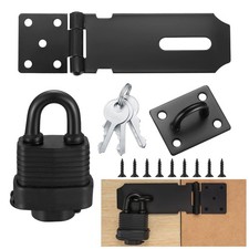 Padlock hasp kit shed - kit,, door