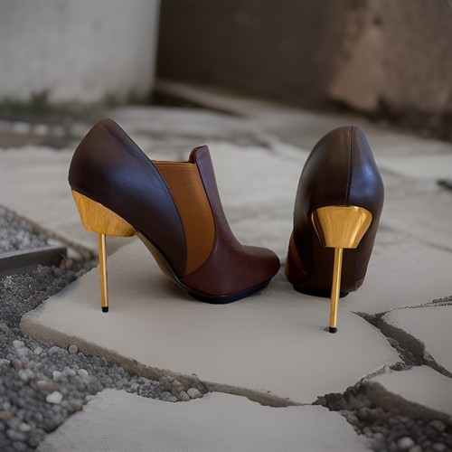 United nude architectural heel - architectural,