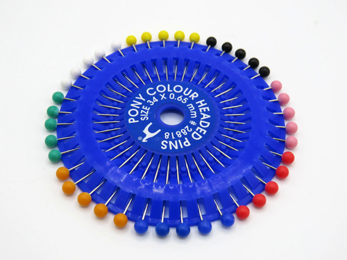 Pony rosette pearlised head - pony, of