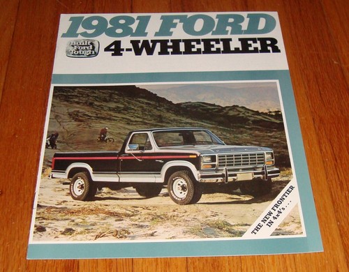 Original 1981 ford wheeler - original,