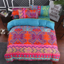 Indian Boho Duvet Cover Fitted