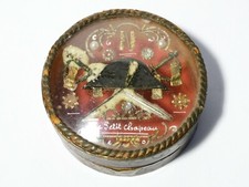 Georgian c1810 Le Petit Chapeau - Napoleon Hat Diorama Glass Top Box