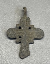 18/19th Century Religious Cross Pendant Antique/vintage