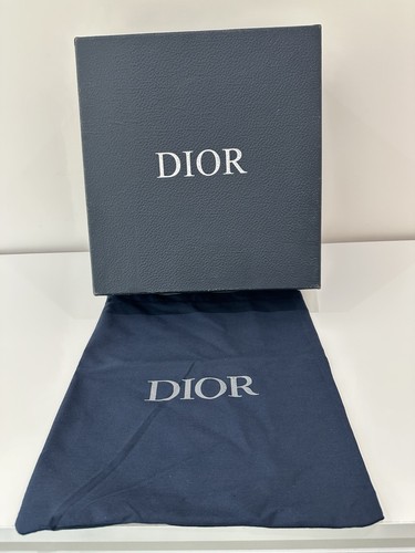 Dior blue shoe - box, dust
