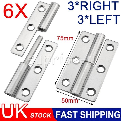 Pcs door hinges left or - door,