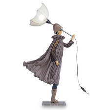 85cm Tall Lamp Windswept Lady