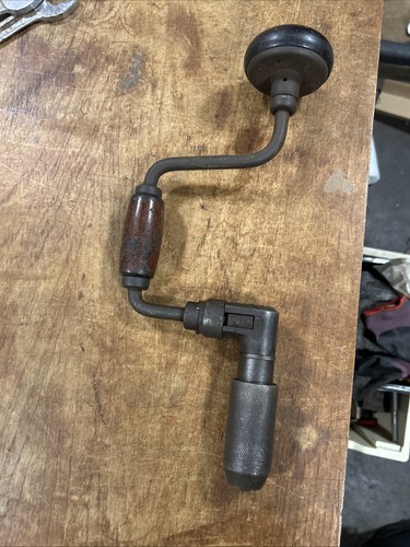 Vintage hand brace drill - vintage,