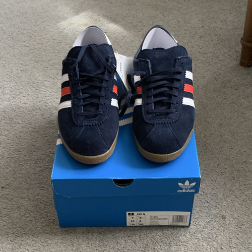 Adidas koln navy white - koln, navy/white/red