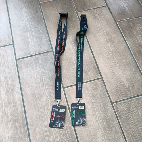 Formula one lanyards - formula, 2025