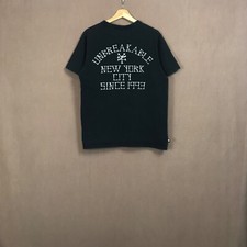 Zoo York Unbreakable Bones T-Shirt Skateboarding Black Size L