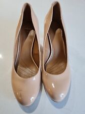 Clarks Nude Patent Leather