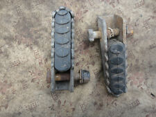 Pillion rear pegs for a Derbi Senda SM 125cc 2008