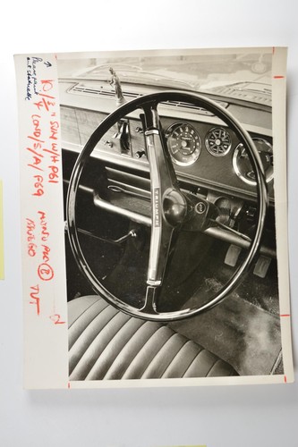 Triumph 1300 car interior - 1300,