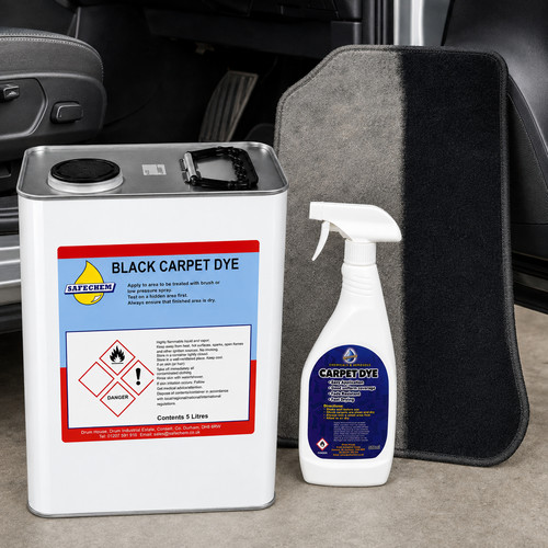 Safechem black carpet dye - carpet, 5l