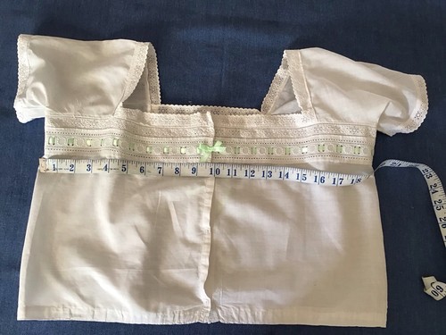 Edwardian cotton bodice with - edwardian,