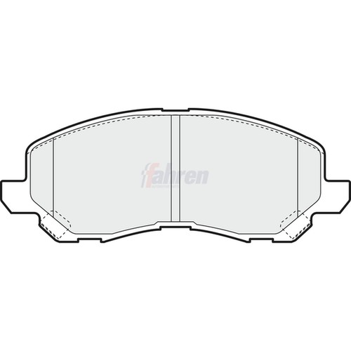 Brake pads set - pads,