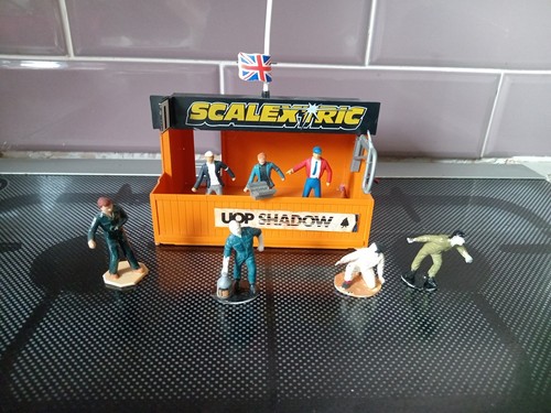 Scalextric vintage c701 pit - scalextric,