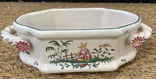 Antique ceramic planter - ceramic,