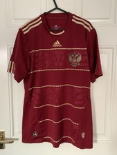 Adidas Russia 2010/2011 Home Football Shirt Medium Men’s Rare