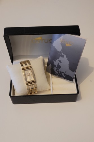 Boxed lotus ladies watch - ladies,