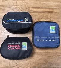 Preston Fishing Reel Cases X 3