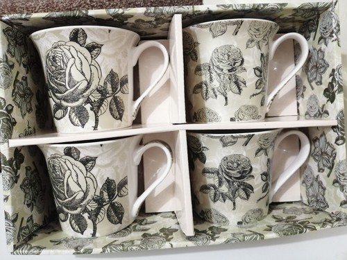 Charlotte boxed mug set - 4,
