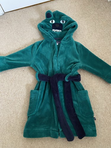 Joules fleece hooded dressing - joules,