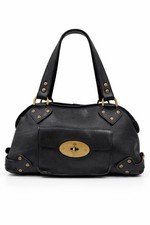 Mulberry Black Leather