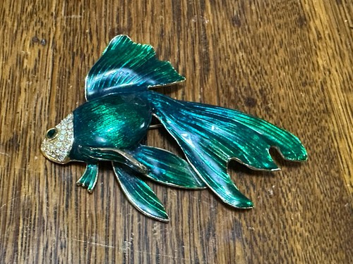 Rare green craft enamel - 80's,