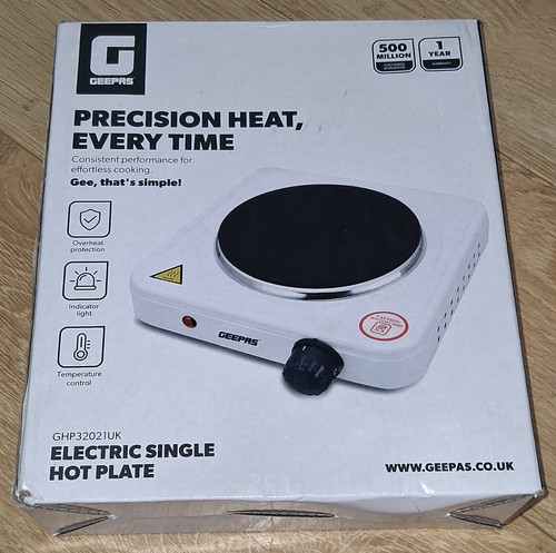 Geepas ghp32021uk hob - 1,