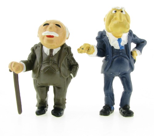 Schleich grandpa statler and - schleich,